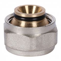 Фитинг компрессионный Rommer (Роммер) для труб PEX-AL-PEXb 16х2,0х3/4 (RFC-1021-001620)