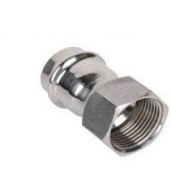 Пресс-муфта из нерж. стали Zeissler (Зеисслер) 18 мм х 3/4вр (ZTI.502.001805)