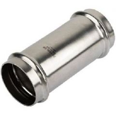 Фитинг Zeissler (Зеисслер) из нержавеющей стали муфта надвижная 42х42 мм (ZTI.504.004242)