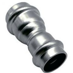 Двухраструбная пресс-муфта Vieir (Виеир) Ver-Pro из нерж. стали 15х18 мм (VPS1815-A)