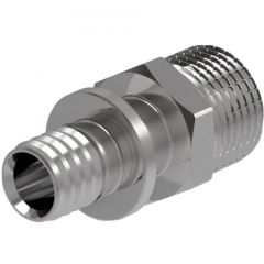 Соединение прямое Royal Thermo (Роял Термо) с наружной резьбой 16×3/4