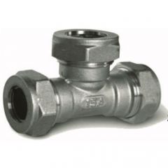 Тройник Zeissler (Зеисслер) для гофрированной трубы 25х25х25 мм (ZTI.633.252525N)