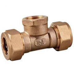 Тройник Vieir (Виеир) Ver-Pro 15 х 1/2″вн. х 15 мм (VPF15315)