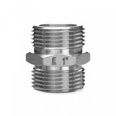 Ниппель равнопроходной Elsen (Элсен) НН 1, латунь с покрытием TIN, CN (EBF.15.10T)