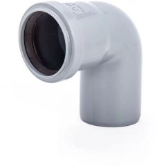 Отвод Lammin d50 мм 87,5° пластиковый для внутренней канализации