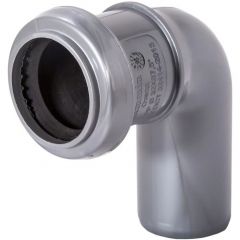Отвод Lammin d32 мм 87° пластиковый для внутренней канализации (Lm35040003290)