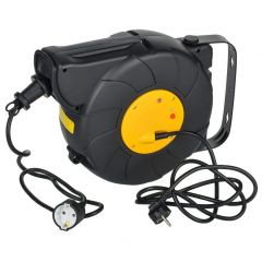 Удлинитель ИЭК на катушке TWIST 1х15м с заземл. автосмотка 16А IP20 ПВС 3х1.5 IEK TW-KP27-16-01-15-02