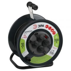 Удлинитель Эра на металлический катушке 4х30м с заземл. 16А IP44 RMx-4es-3х1.5-30m-IP44(KG) КГ 3х1.5 Б0046844 ERA