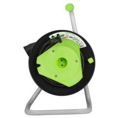 Удлинитель Эра на пластиковый катушке 1х30м без заземл. GAZ-2x0.75-30m Greenline ПВС 2х0.75 Б0065111 ERA