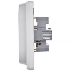 Розетка Легранд (Legrand) Inspiria 16 А 250 В 2х2P+E белая скрытой установки 673750