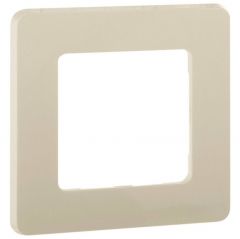Рамка Легранд (Legrand) 1-м Inspiria слоновая кость 673931 декоративная для электроустановочных устройств