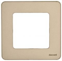 Рамка Легранд (Legrand) 1-м Inspiria шампань 673938 декоративная для электроустановочных устройств