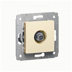 Розетка телевизионная оконечная Легранд TV СП Cariva 10дБ 2150/2400МГц сл. кость Leg 773779 Legrand