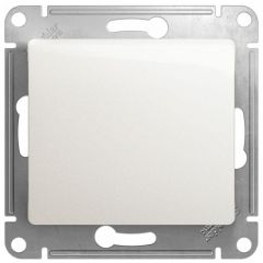 Переключатель проходной Систем Электрик (Schneider Electric) 1-клавиша Glossa 10 А IP20 (схема 6) 10AX механизм перламутр GSL000661