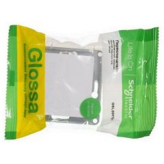 Переключатель проходной Систем Электрик (Schneider Electric) 1-клавиша Glossa 10 А IP20 (схема 6) 10AX механизм белый GSL000161