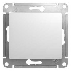 Переключатель перекрестный Систем Электрик (Schneider Electric) 1-клавиша Glossa белый 10 А IP20 (схема 7) 10AX механизм GSL000171