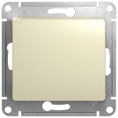 Переключатель проходной Систем Электрик (Schneider Electric) 1-клавиша Glossa 10 А IP20 (схема 6) 10AX механизм бежевый GSL000261