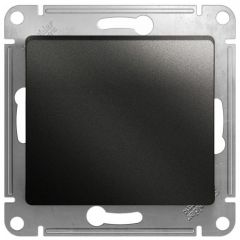 Выключатель Систем Электрик (Schneider Electric) 1-клавиша СП Glossa 10 А IP20 антрацит GSL000711