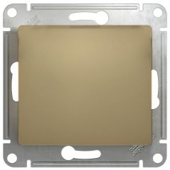 Переключатель перекрестный Систем Электрик (Schneider Electric) 1-клавиша Glossa титан 10 А IP20 (схема 7) 10AX механизм GSL000471