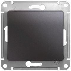 Переключатель проходной Систем Электрик (Schneider Electric) 1-клавиша Glossa 10 А IP20 графит GSL001361