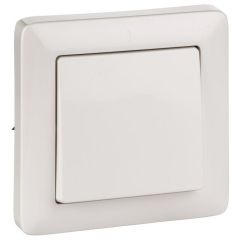 Выключатель Систем Электрик (Schneider Electric) 1-клавиша СП Хит 6 А IP20 250 В белый VS16-133-B