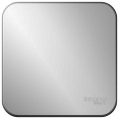 Выключатель Систем Электрик (Schneider Electric) 1-клавиша ОП Blanca 10 А IP20 (схема 1) 250 В с изолирующей пластиной алюминий BLNVA101013