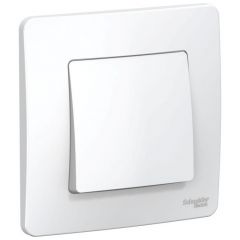Выключатель Систем Электрик (Schneider Electric) 1-клавиша СП Blanca 6 А IP20 (схема 1) 250 В белый BLNVS006101