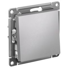 Переключатель перекрестный Систем Электрик (Schneider Electric) 1-клавиша AtlasDesign алюминий 10 А IP20 (схема 7) 10AX механизм ATN000371
