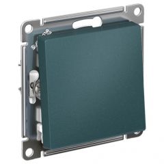 Переключатель проходной Систем Электрик (Schneider Electric) 1-клавиша AtlasDesign 10 А IP20 изумруд ATN000861