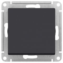 Переключатель проходной Систем Электрик (Schneider Electric) 1-клавиша AtlasDesign Aqua 10 А IP44 карбон ATN441061