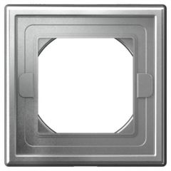 Рамка декоративная Систем Электрик (Schneider Electric) 1-м ArtGallery IP44 алюминий GAL440301