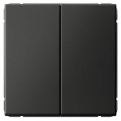 Выключатель Систем Электрик (Schneider Electric) 2-клавиши ArtGallery 10AX быстрозажимный клеммы механизм базальт GAL001451S