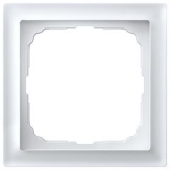 Рамка Систем Электрик (Schneider Electric) 1-м ArtGallery Pure матовое органическое стекло белая GAL330101