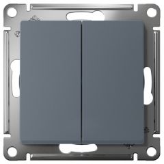 Переключатель перекрестный Систем Электрик (Schneider Electric) 2-клавиши AtlasDesign 2хсх.7 10АХ механизм грифель ATN000773
