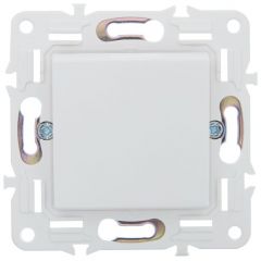 Выключатель перекрестный ИЕК (IEK) 1-клавиша SKANDY SK-V03W 10 А белый, скрытая установка