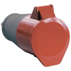Розетка кабельная ИЭК 16А 380В 3P+PЕ ССИ-214 IP44 IEK PSR22-016-4