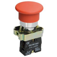 Кнопка управления Грибок ИЭК LAY5-BC42 1НЗ красный KARAT IEK BBG71-BC-K04