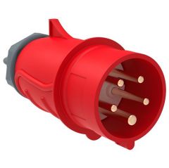 Вилка ИЭК эл. каб. 32А 3P+PE+N 6ч/200/346-240/415В IP44 MAGNUM ССИ-025 IEK PSN02-032-5