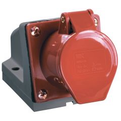 Розетка ИЭК ОП 32А 380В 3P+PE+N ССИ-125 IP44 IEK PSR12-032-5