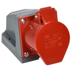 Розетка ИЭК ОП ССИ-115 16А 3P+PE+N 380В IP44 IEK PSR12-016-5