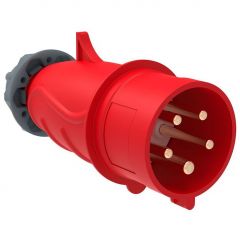 Вилка ИЭК эл. каб. 16А 3P+PE+N 380В IP44 MAGNUM ССИ-015 IEK PSN02-016-5