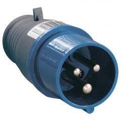 Вилка ИЭК эл. каб. 16А 2P+PE 16А 220В IP44 ССИ-013 IEK PSR01-016-3
