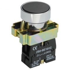Кнопка ИЭК LAY5-BA21 1НО без подсветки чёрный KARAT IEK BBT60-BA-K02