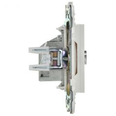 Розетка ИЭК TV оконечная SKANDY SK-A12W арктич. белый IEK SK-A10-O-K01