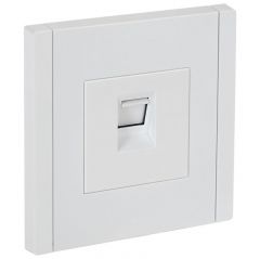 Розетка компьютерная ИЭК RJ45 кат.6 FORTE&PIANO FP231 белый IEK FP-K10-2-K01
