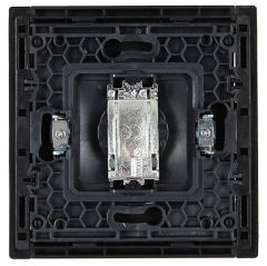 Розетка ИЭК TV оконечная FORTE&PIANO FP128 чёрный IEK FP-A10-O-K02