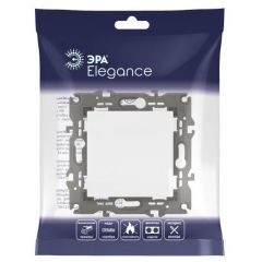 Переключатель Эра (Era) 1-клавиша СП Elegance 14-1103-01 10 А IP20 250 В 10AX механизм белый