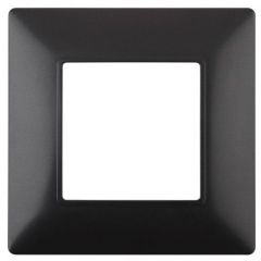 Рамка декоративная Эра (Era) Elegance 14-5001-05 антрацит, 1-м, матовая, IP20