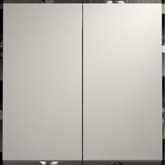 Выключатель встраиваемый Voltum S70 двухклавишный 10А, (кашемир) VLS020103