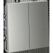 Выключатель встраиваемый Voltum S70 двухклавишный 10А, (сталь) VLS020105